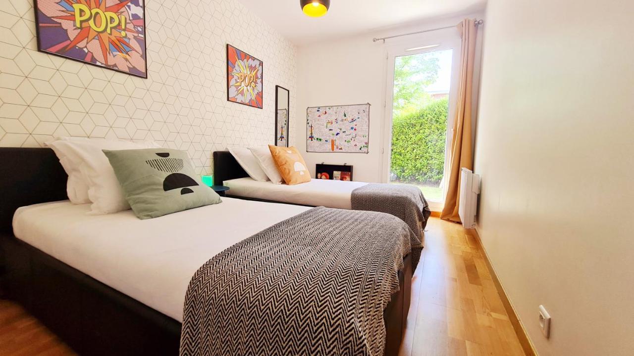 Happy Stay 5 Minutes To Disney - Free Wifi - Parking & Garden Montevrain Ngoại thất bức ảnh